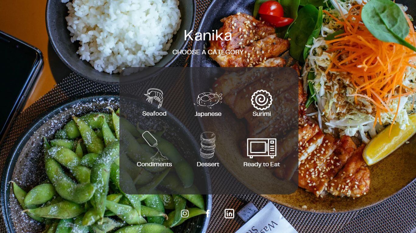 Delights of Kanika Premier Choice for Frozen Japanese Food